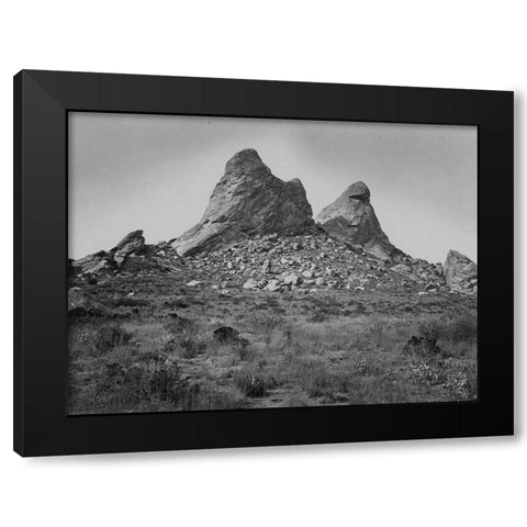 Sphynx Rocks-Idaho Black Modern Wood Framed Art Print by OSullivan, Timothy H