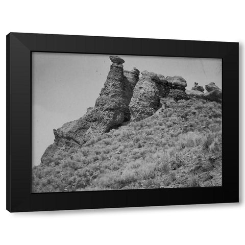 Witches Rocks-Utah Black Modern Wood Framed Art Print by OSullivan, Timothy H