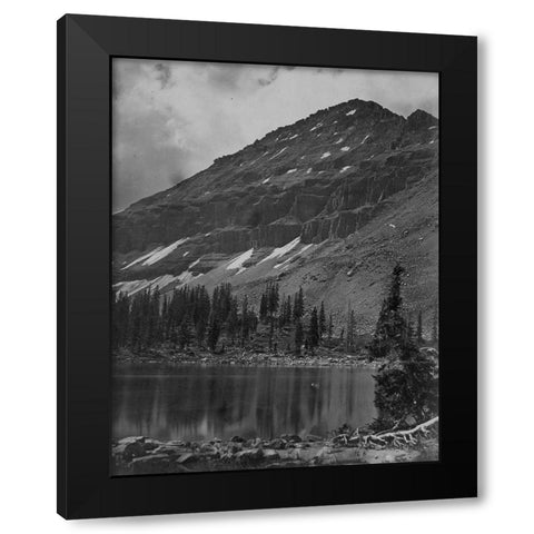 Mt. Agassiz-Uinta Mountains-Utah Black Modern Wood Framed Art Print with Double Matting by OSullivan, Timothy H