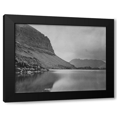Lake Jan-Uinta Mountains-Utah Black Modern Wood Framed Art Print with Double Matting by OSullivan, Timothy H