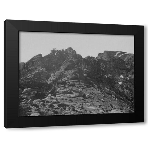 Summit-Humboldt Mountains-Nevada Black Modern Wood Framed Art Print with Double Matting by OSullivan, Timothy H