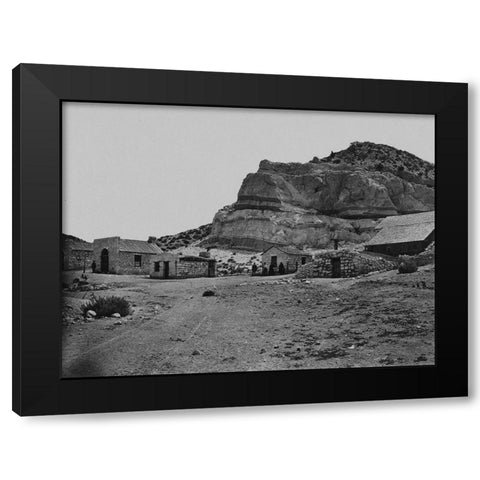 Water rhyolites-near Logan Springs-Nevada Black Modern Wood Framed Art Print with Double Matting by OSullivan, Timothy H