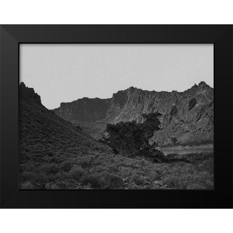 Near Flaming Gorge-Green River-Utah Black Modern Wood Framed Art Print by OSullivan, Timothy H