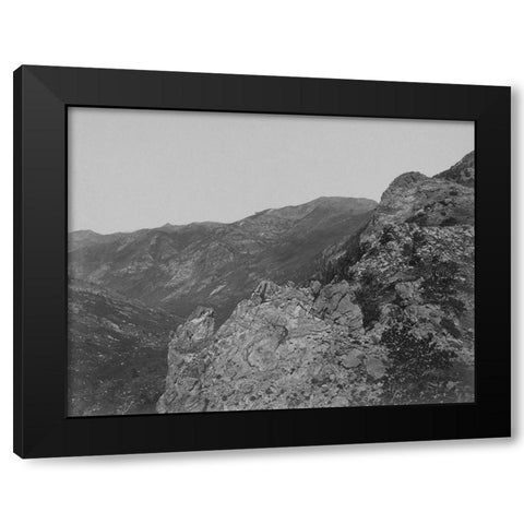 Summit-Humboldt Mountains-Nevada Black Modern Wood Framed Art Print with Double Matting by OSullivan, Timothy H
