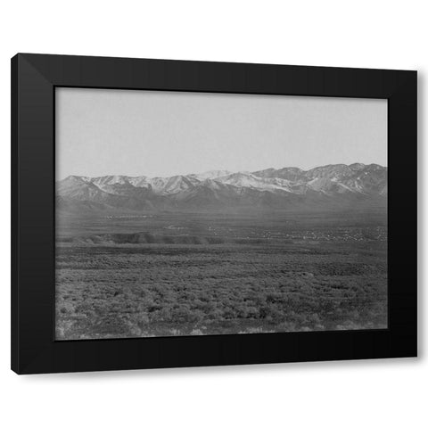 Wahsatch near Salt Lake-Utah Black Modern Wood Framed Art Print with Double Matting by OSullivan, Timothy H