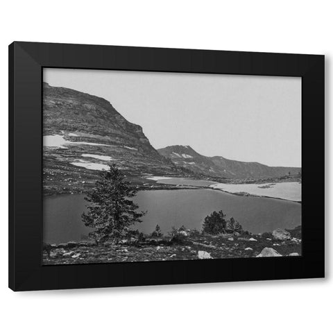 Upland Lake-Humboldt Mountains-Nevada Black Modern Wood Framed Art Print by OSullivan, Timothy H