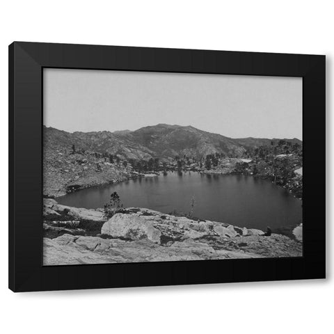 Lake Marian-Humboldt Mountains-Nevada Black Modern Wood Framed Art Print with Double Matting by OSullivan, Timothy H