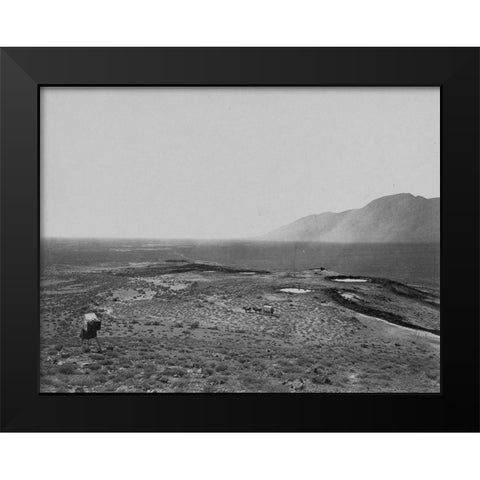 Sou Springs-Pah Ute Range-Nevada Black Modern Wood Framed Art Print by OSullivan, Timothy H