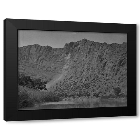 Flaming Gorge-Green River-Utah Black Modern Wood Framed Art Print by OSullivan, Timothy H