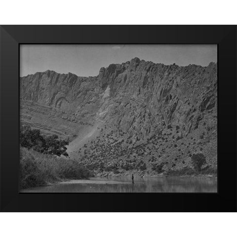 Flaming Gorge-Green River-Utah Black Modern Wood Framed Art Print by OSullivan, Timothy H