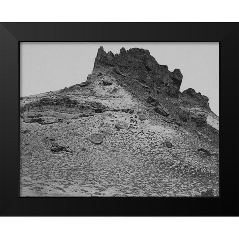 Buttes near Green River City-Wyoming Black Modern Wood Framed Art Print by OSullivan, Timothy H