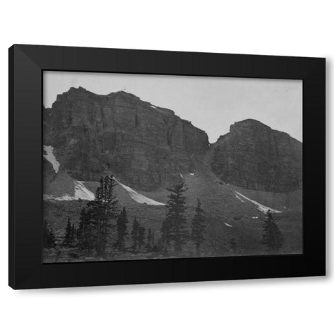 Uinta Summit head Bear River-Wyoming Black Modern Wood Framed Art Print with Double Matting by OSullivan, Timothy H