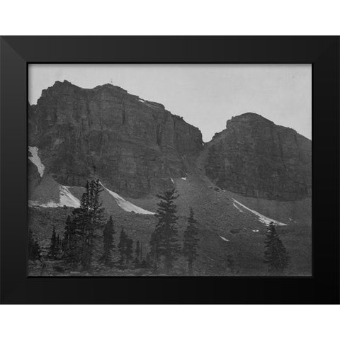 Uinta Summit head Bear River-Wyoming Black Modern Wood Framed Art Print by OSullivan, Timothy H
