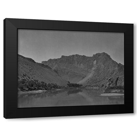 Flaming Gorge-Green River-Utah Black Modern Wood Framed Art Print with Double Matting by OSullivan, Timothy H