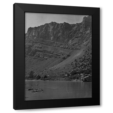 Flaming Gorge-Green River-Utah Black Modern Wood Framed Art Print with Double Matting by OSullivan, Timothy H
