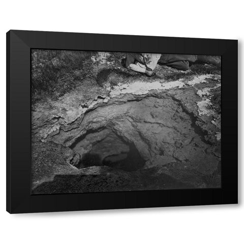 Hot Spring-Ruby Valley-Nevada Black Modern Wood Framed Art Print with Double Matting by OSullivan, Timothy H