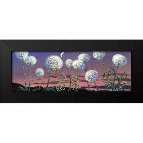 Fairland Trio I Black Modern Wood Framed Art Print by Wang, John Z.