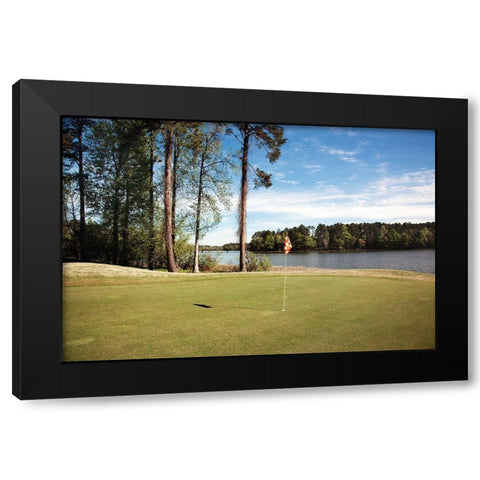 Grand National Golf Course I Black Modern Wood Framed Art Print with Double Matting by Highsmith, Carol