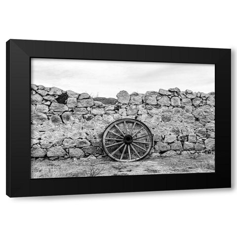 Hueco Tanks State Park-northwest of El Paso Texas Black Modern Wood Framed Art Print by Texas Picture Archive