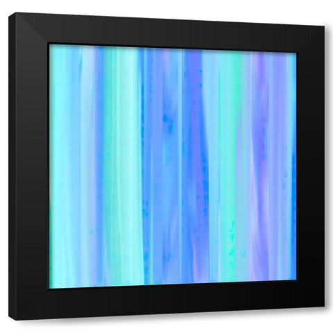 Evening Rain Black Modern Wood Framed Art Print with Double Matting by Alpenglow Workshop