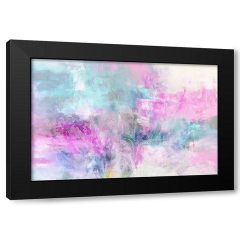 Fading Lilacs Black Modern Wood Framed Art Print by Alpenglow Workshop