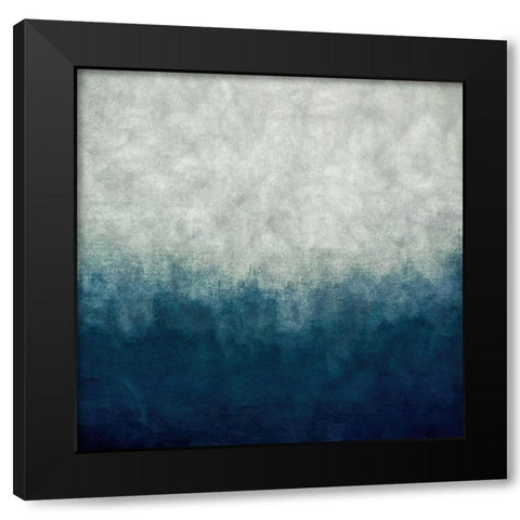 Fathomless Depths Black Modern Wood Framed Art Print with Double Matting by Alpenglow Workshop