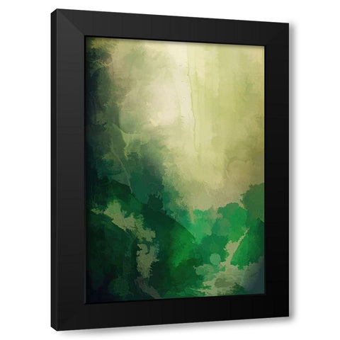 Forest Clearing  Black Modern Wood Framed Art Print with Double Matting by Alpenglow Workshop