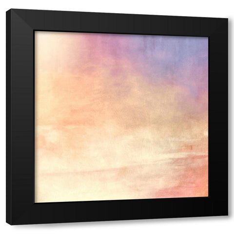 Nomad P Black Modern Wood Framed Art Print by Alpenglow Workshop