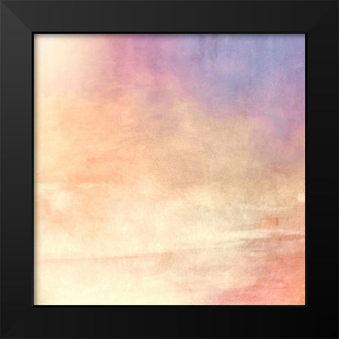 Nomad P Black Modern Wood Framed Art Print by Alpenglow Workshop