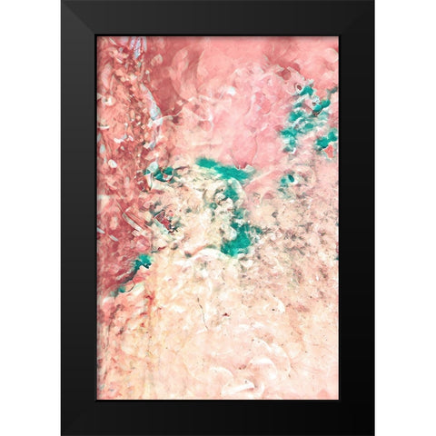 Oasis Black Modern Wood Framed Art Print by Alpenglow Workshop