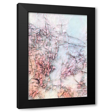 Pearlescent Black Modern Wood Framed Art Print with Double Matting by Alpenglow Workshop