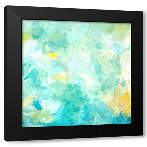 Promise of Spring Black Modern Wood Framed Art Print by Alpenglow Workshop