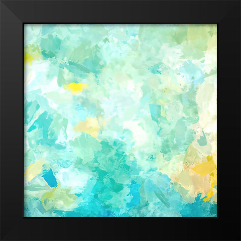 Promise of Spring Black Modern Wood Framed Art Print by Alpenglow Workshop