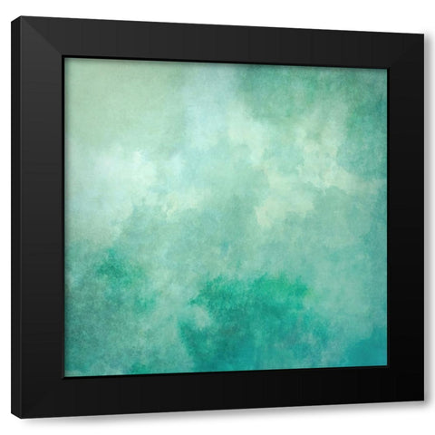Verdantheart Black Modern Wood Framed Art Print with Double Matting by Alpenglow Workshop