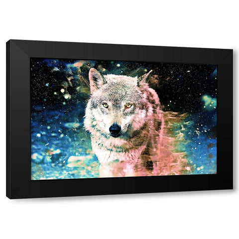 Time Traveler Black Modern Wood Framed Art Print with Double Matting by Alpenglow Workshop