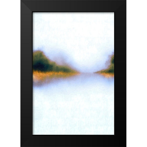 Early Morning Vista I Black Modern Wood Framed Art Print by Alpenglow Workshop