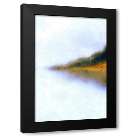 Early Morning Vista II Black Modern Wood Framed Art Print with Double Matting by Alpenglow Workshop