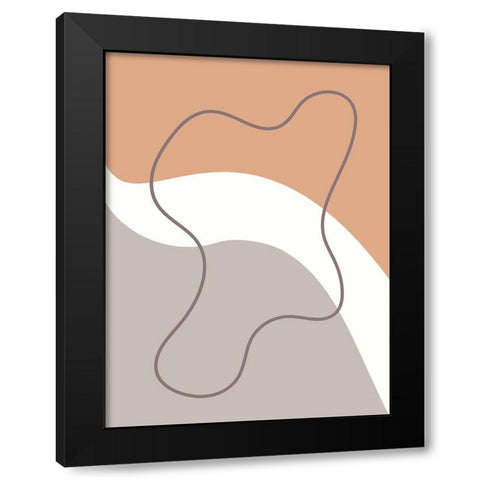 Infinity Path  Black Modern Wood Framed Art Print with Double Matting by Alpenglow Workshop