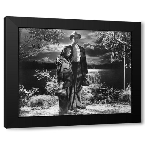 Sullivans Travels, 1949 Black Modern Wood Framed Art Print by Vintage Hollywood Archive