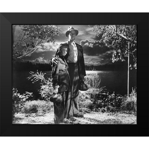 Sullivans Travels, 1949 Black Modern Wood Framed Art Print by Vintage Hollywood Archive