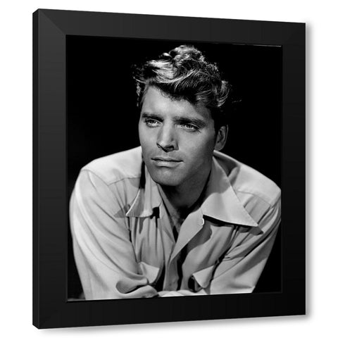 Burt Lancaster, 1947 Black Modern Wood Framed Art Print by Vintage Hollywood Archive