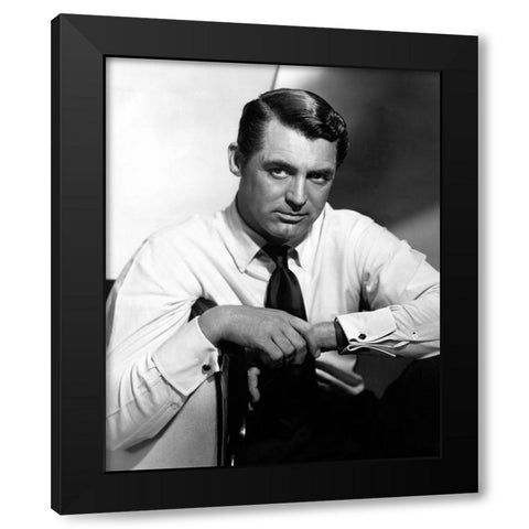 Cary Grant, 1941 Black Modern Wood Framed Art Print by Vintage Hollywood Archive