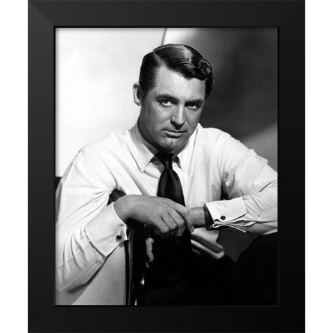 Cary Grant, 1941 Black Modern Wood Framed Art Print by Vintage Hollywood Archive