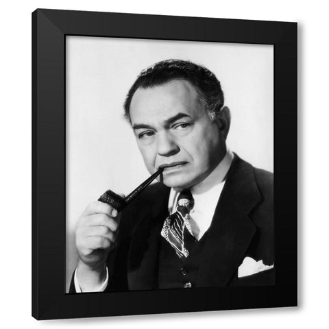 Edward G. Robinson, All My Sons, 1948 Black Modern Wood Framed Art Print with Double Matting by Vintage Hollywood Archive