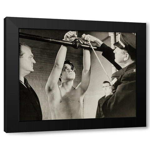Jailhouse Rock, 1957 II Black Modern Wood Framed Art Print by Vintage Hollywood Archive