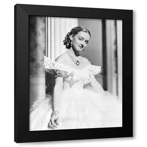 Jezebel, 1938 Black Modern Wood Framed Art Print by Vintage Hollywood Archive