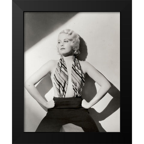 Joan Marsh, 1930 Black Modern Wood Framed Art Print by Vintage Hollywood Archive