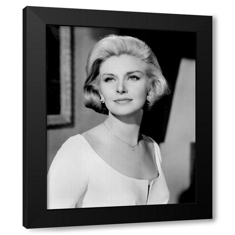 Joanne Woodward, 1971 Black Modern Wood Framed Art Print by Vintage Hollywood Archive