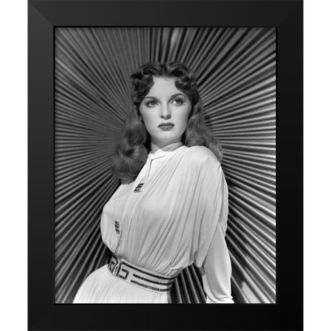 Julie London, 1948 Black Modern Wood Framed Art Print by Vintage Hollywood Archive