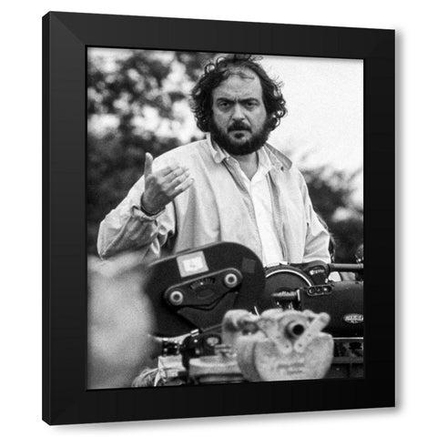 Stanley Kubrick, Barry Lyndon, 1975 Black Modern Wood Framed Art Print with Double Matting by Vintage Hollywood Archive